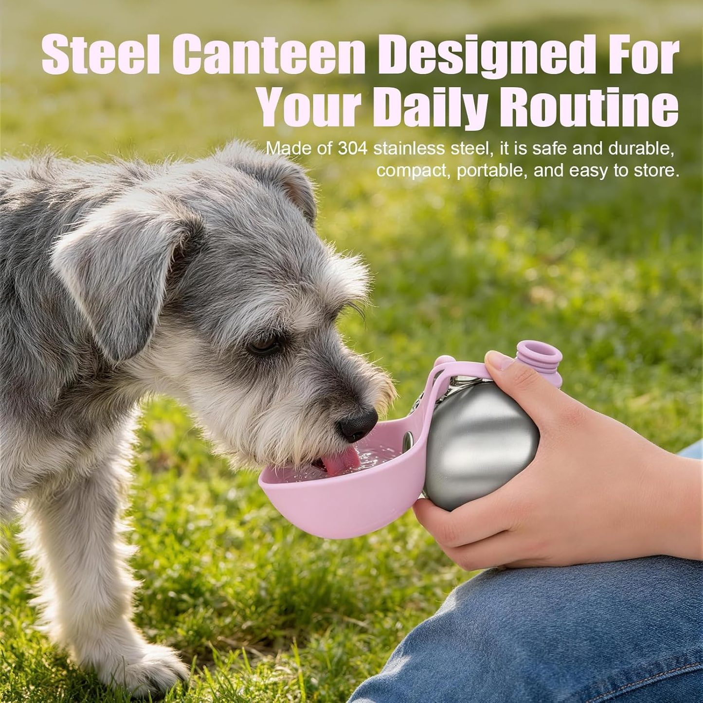 10oz Portable Dog Water Bottle